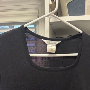 Misook Classic Black Knit Dress